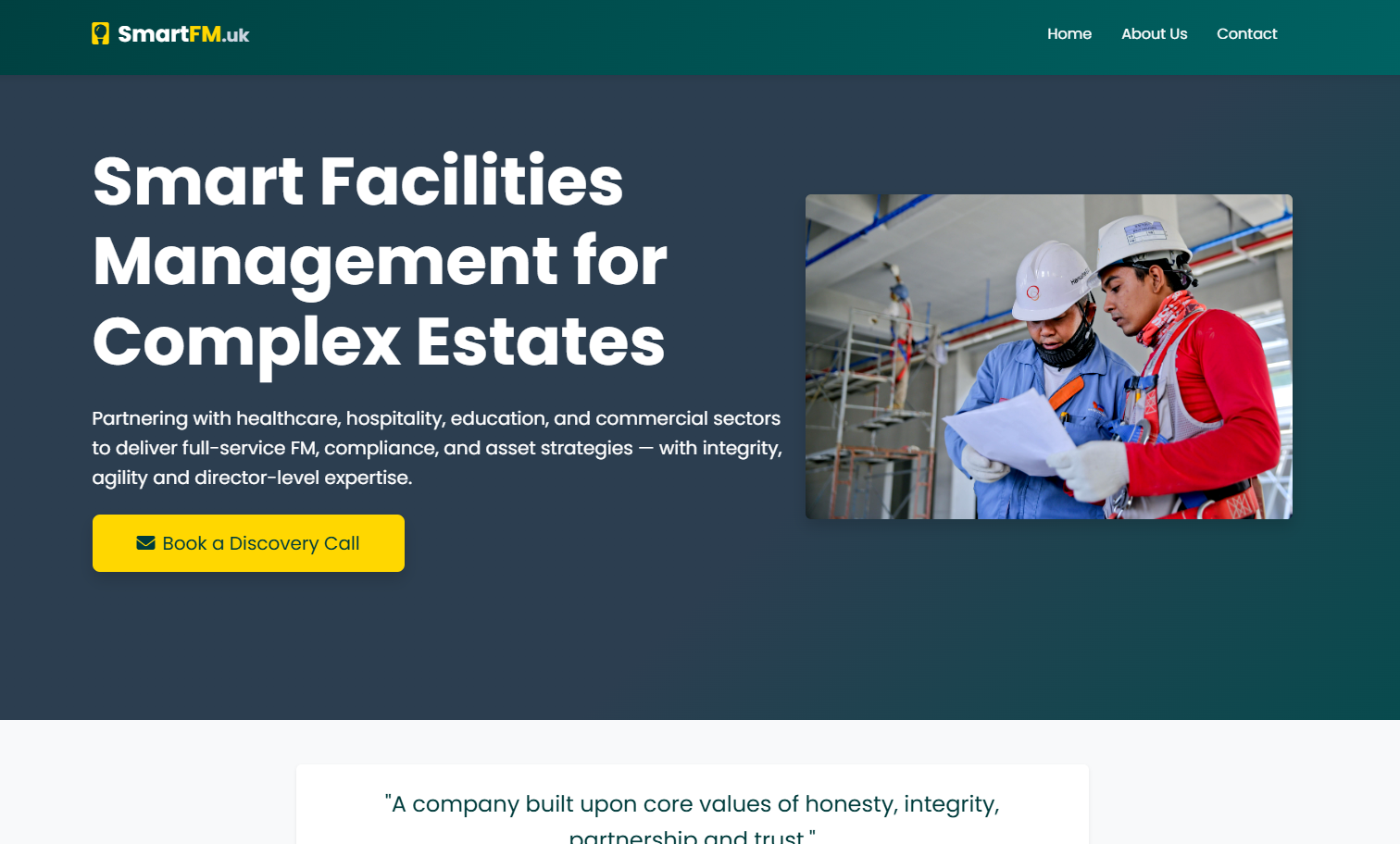Modern Consultant Page
