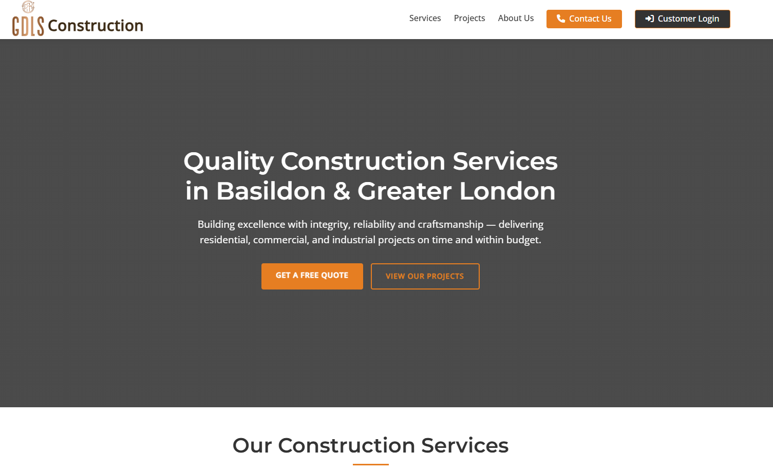 Construncion CRM Platform